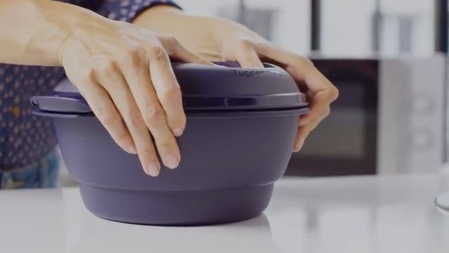 Tupperware Двухуровневая пароварка для микроволновки МикроГурмэ смотреть онлайн