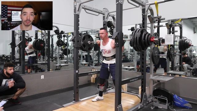 Deload Squats 3x3 & Block Pulls 3x4 смотреть онлайн