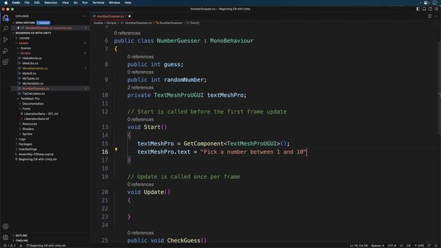 if statements - Beginning C# with Unity (2023 Edition) смотреть онлайн
