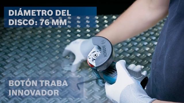 Ideal para aplicaciones en espacios reducidos - Amoladora Angular GWS 12V-76 смотреть онлайн