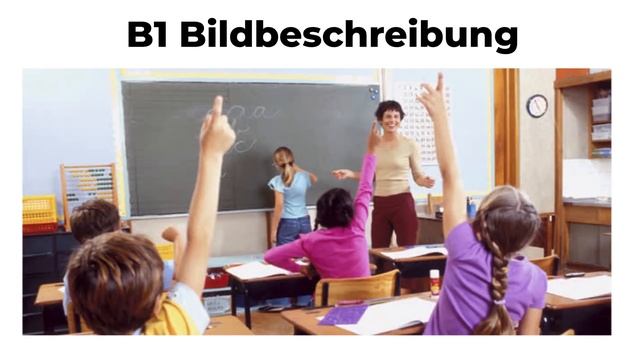 Bildbeschreibung B1 ( DTZ ) Prüfung 2022 | Mündliche Prüfung Teil 2
