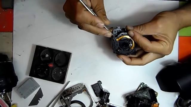 Canon G10 Objektiv / Lens Error Assembly