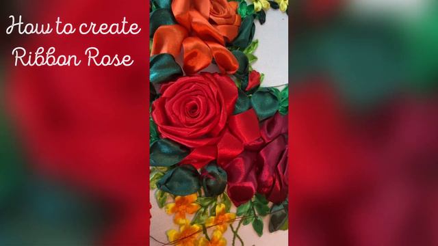 Ribbon Rose Embroidery And Pearl Designs By Bravo’s Ribbonry Designs