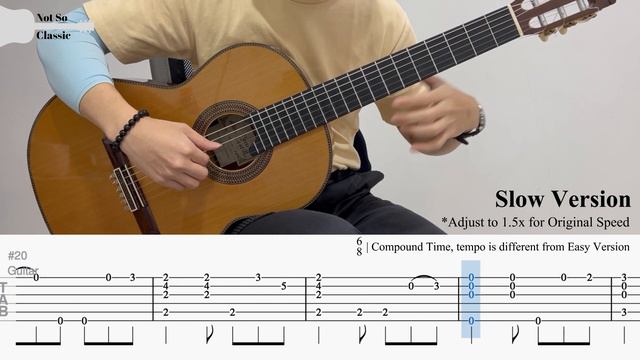 Pirates of the Caribbean | He's Pirate | Fingerstyle Guitar TAB (Slow & Easy) | Learn in 5 minutes смотреть онлайн