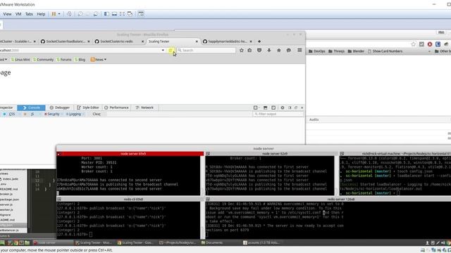 018 NodeJS Socketcluster Horizontal Scaling with Loadbalancer смотреть онлайн