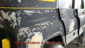 УАЗ Хантер. Полная покраска авто с антикором за 8 минут. Защитные покрытия Бронятор (раптор)
