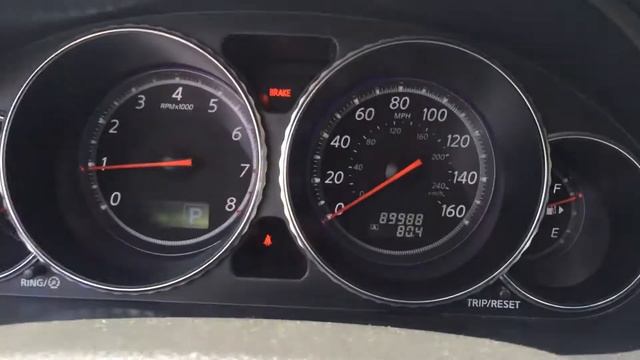 Infiniti M35 2008 VQ35DE Тестирование перед разбором