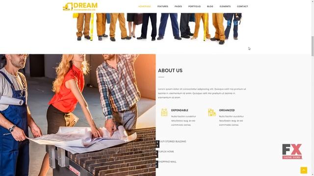 Dream - Construction & Business Bootstrap Website Template TMT Daiki смотреть онлайн