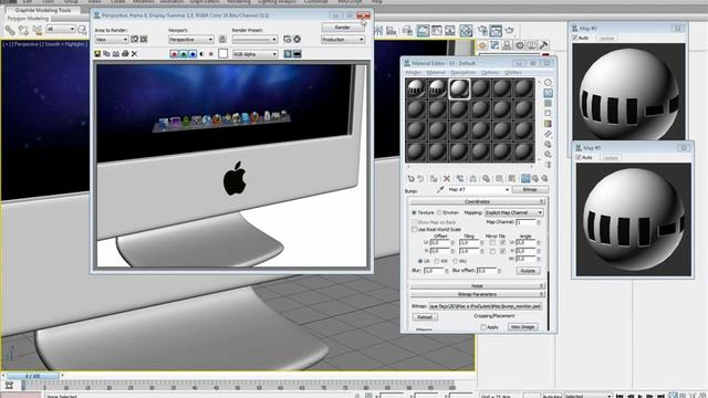 Tutorial 3D Max: Apple IMac (8/11)
