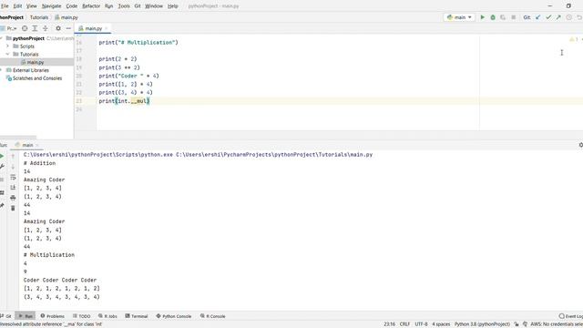 Python tutorial #11(Operator Overloading and Naming and Spacing conventions) смотреть онлайн
