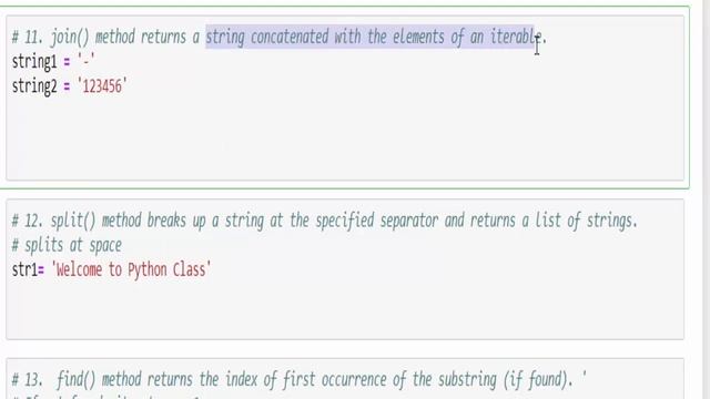 Machine Learning Tutorial Python : 17. Python Strings Methods смотреть онлайн