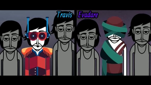 Travis Vs Evadare Incredibox Mods Comparison
