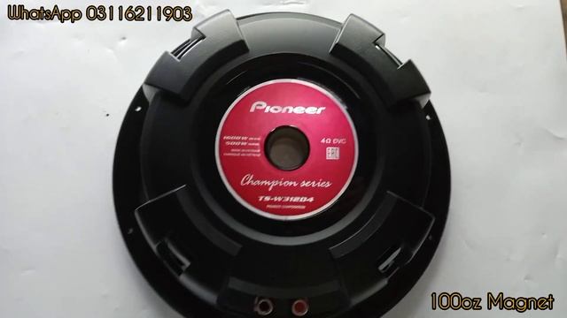 Pioneer TS-w312d4 latest 2021 subwoofer of pioneer detailed review! смотреть онлайн
