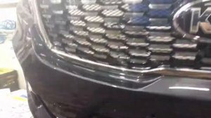 Защита радиатора KIA SORENTO PRIME. Сетка надежно защитит жизненно важный орган автомобиля