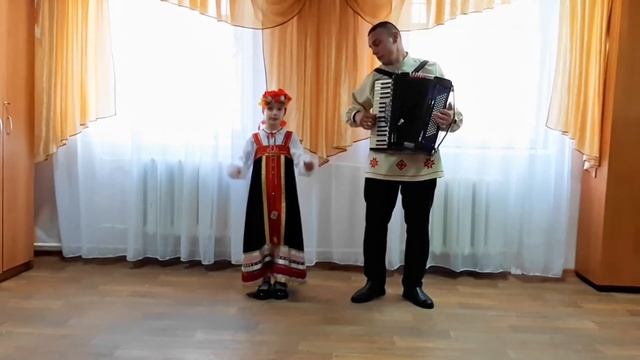 Губина Екатерина. ДМШ 2 г. Белгород. 8 лет. "Как у наших у ворот" смотреть онлайн