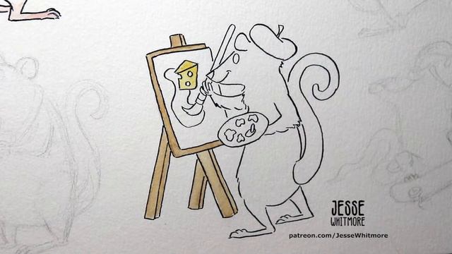 Time-lapse: Art Rat! смотреть онлайн
