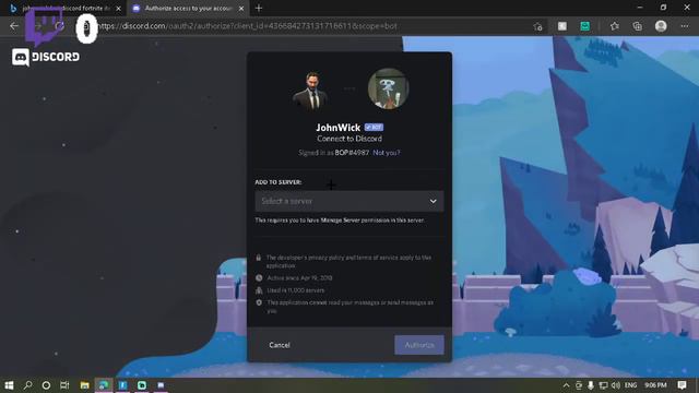 how to get the fortnite item shop in your discord server смотреть онлайн