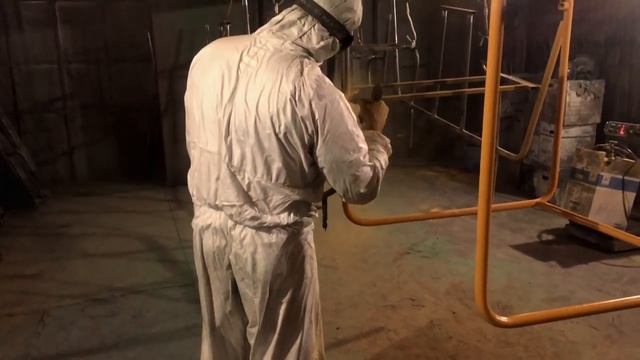 Процесс нанесения Полимерного покрытия металла смотреть онлайн