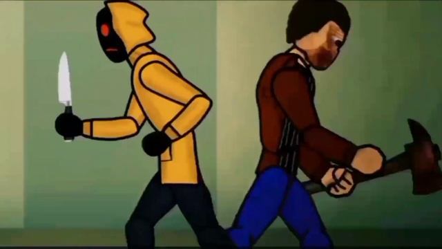 Jack Torrance vs Brian Thomas (Hoodie) (АТ2) /рисуем мультфильмы 2/ смотреть онлайн