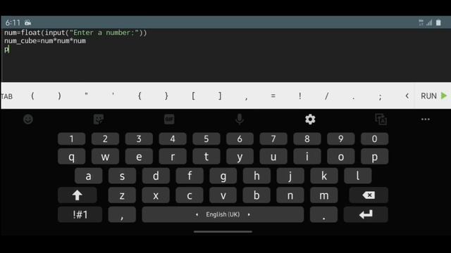 Write a program to input a number and print its cube. Class 12 Python Revision Tour смотреть онлайн