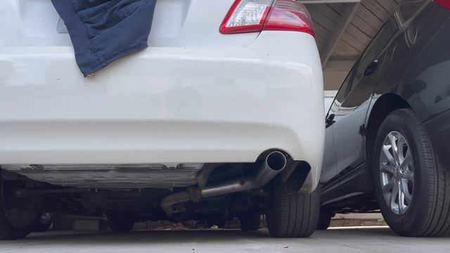 toyota camry muffler delete 2.4 2azfe COLD START and Warm Start смотреть онлайн
