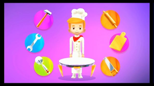 Мир Профессий для малышей/World of Professions for kids развивающий мультик-игра смотреть онлайн