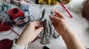 Носочный ВЛОГ. ЯНВАРЬ 2023. Детские носки. Анонсы МК: носки, гольфы, шапка МАРС. И всякое интересное