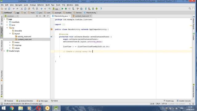 Android studio tutorial - Lesson 7 : Using an ArrayAdapter with ListView [ kotlin ] смотреть онлайн