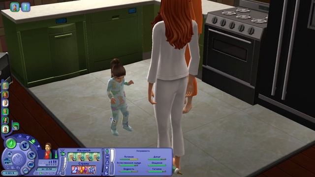 Хардкорный Sims 2 / Челлендж 100 детей / часть 49 / Разряд тока не хотите ли? смотреть онлайн