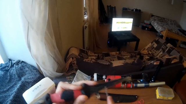 Отличная точилка для серрейтора,ножей, крючков с алиэкспресс! смотреть онлайн