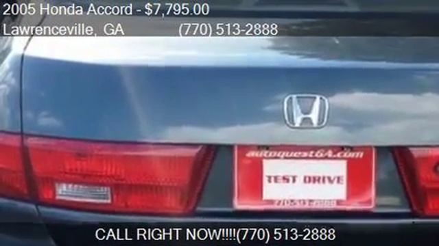 2005 Honda Accord EX V-6 w/Navi 4dr Sedan w/Navi for sale in смотреть онлайн