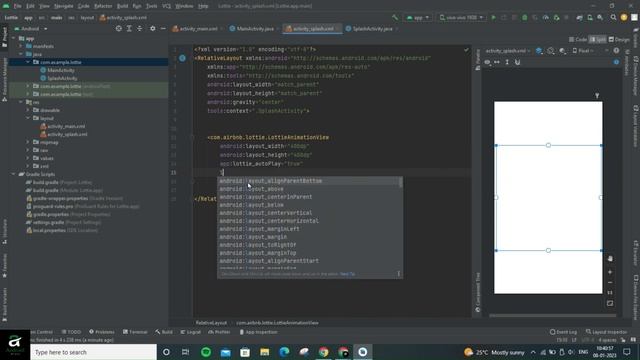 Splash Screen With Lottie Animation in Android Studio JAVA | Android Alians | in Hindi смотреть онлайн