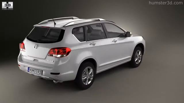 Great Wall Hover (Haval) H6 2013 by 3D model store Humster3D.com смотреть онлайн