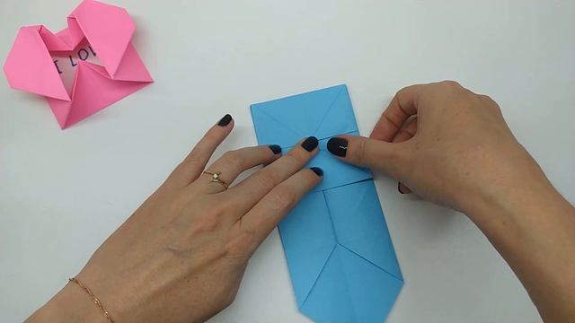 СЕРДЕЧКО ВАЛЕНТИНКА из бумаги. Оригами СЕРДЦЕ | Valentine's heart. Origami Heart. Heart box смотреть онлайн