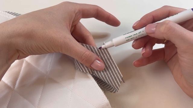 Окантовка из ткани в полоску. Новогодние лоскутные ланчматы. Часть 3. смотреть онлайн