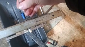 Надежный рычаг газа на мотобуксировщик за 15 минут