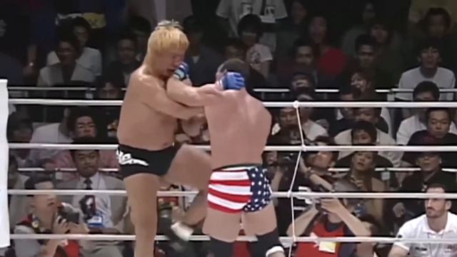 Дон Фрай (США) Vs Есихиро Такаяма (Япония) / нокаут, бой ММА, HD