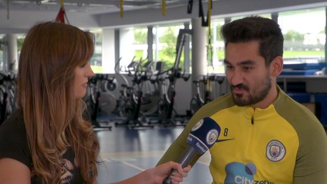 ILKAY GUNDOGAN BACK IN TRAINING! | Interview смотреть онлайн