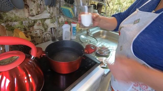 Капуста по-корейски в банке. Быстрый рецепт! смотреть онлайн