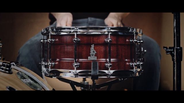 Brady 14x6.5" Lemon Scented Gum Baritone Block Snare Drum смотреть онлайн
