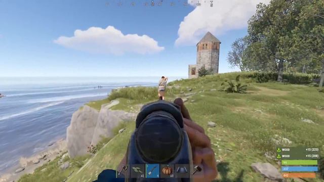 I Survived 24 Hours Without Crafting in Rust смотреть онлайн