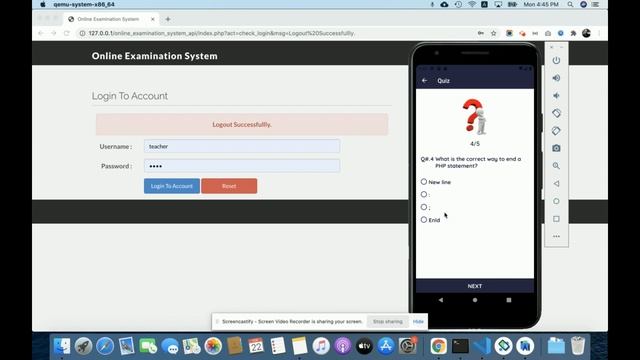 Exam App | Android Project Tutorial | Android CRUD Project смотреть онлайн