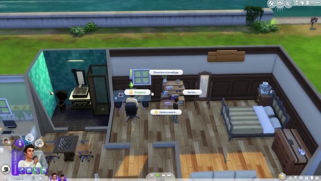 Sims4 - жизнь Титана и Хамера - #30 - обычная пятница смотреть онлайн