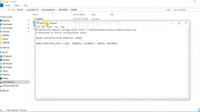 How to solve ORA-12638 OR TNS error when connect Oracle database смотреть онлайн