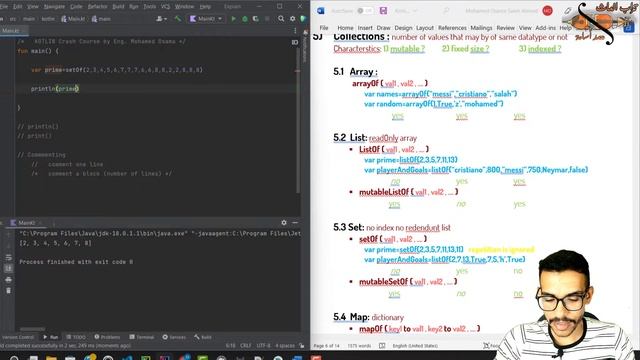 [09] Sets In Kotlin | المجموعات في لغة كوتلن смотреть онлайн