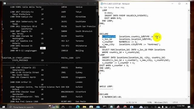 08. Oracle - PL/SQL - Loops || Basic loop ,While loop ,For loop || Oracle PL/SQL Tutorial in Bangla смотреть онлайн