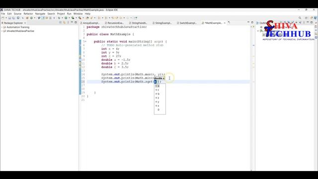 #12 Java - Math Functions in Java | Java смотреть онлайн