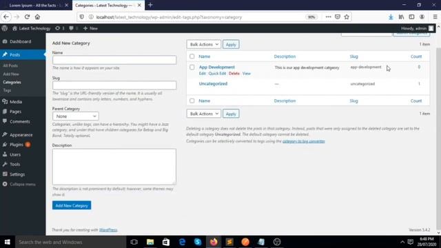 How to Create Post Category | How to Add Category in Menu |How to Display Post in Wordpress Part-5 смотреть онлайн