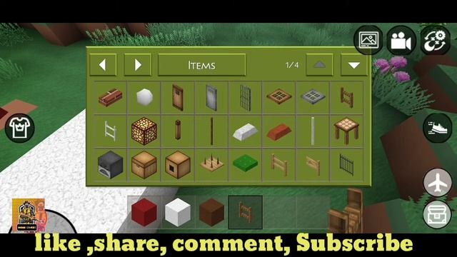 How to make small bed in Mini Block Craft | Mini Block Craft смотреть онлайн