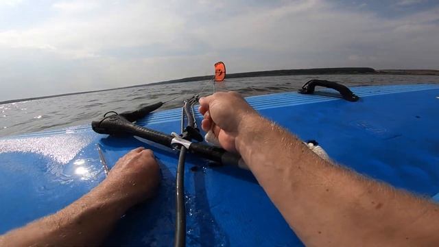 Training of kite rescue by SUP /eng subs/ смотреть онлайн